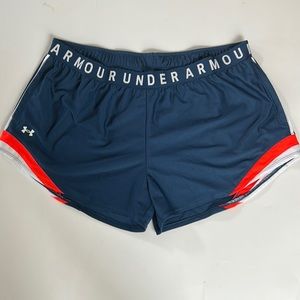 Under Armour Women's Navy Blue Shorts w/ Pockets NWT Size XXL